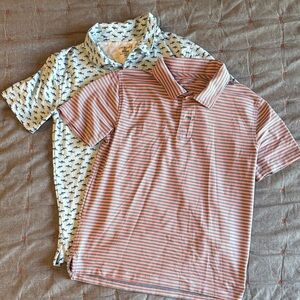 J. Crew Factory Active Polos (set of 2)